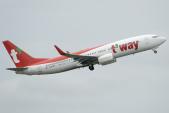 HL8327 - Boeing 737-8KN - T'way Air 57071
